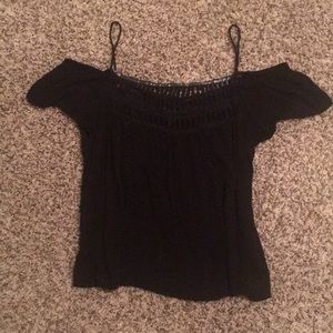 Super cute off the shoulder shirt